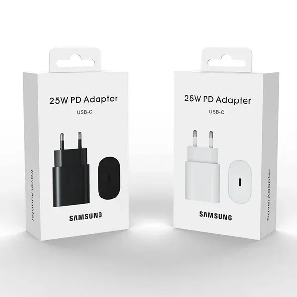 شارژر دیواری 25 وات سامسونگ مدل EP-TA800 دو پین