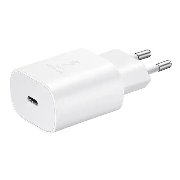 شارژر دیواری 25 وات سامسونگ مدل EP-TA800 دو پین