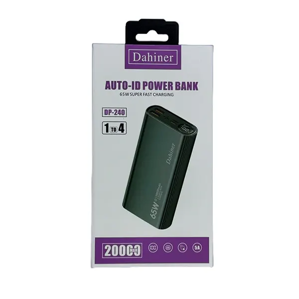 پاور بانک 65 وات داهینر ظرفیت 20000 مدل DP-240